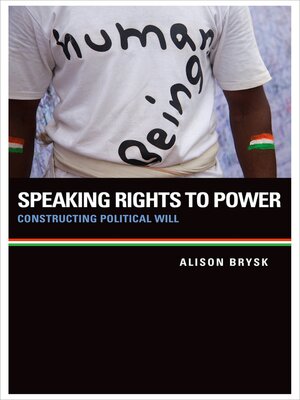 cover image of Speaking Rights to Power